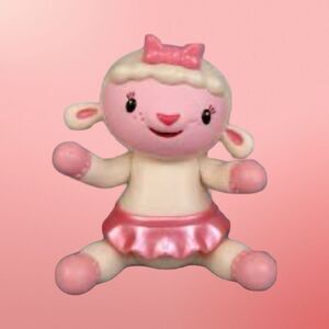 Disney’s Doc McStuffins Lambie Posable Figure Pink Vinyl Plastic 5”